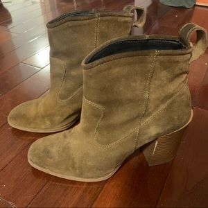 Zara Suede Booties